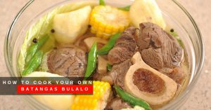 How to Cook Your Own Batangas Bulalo