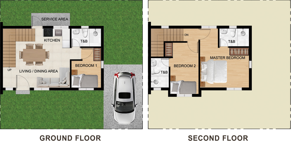 New Horizon Residences Single Attached Floor Plan
