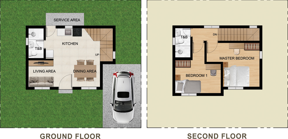 New Horizon Residences Single Detached Floor Plan